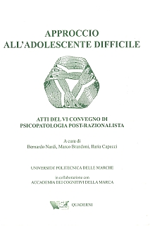 Nardi - Approccio all'adolescente difficile